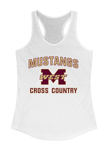Magnolia West Mustangs Cross Country Women's Tank Top