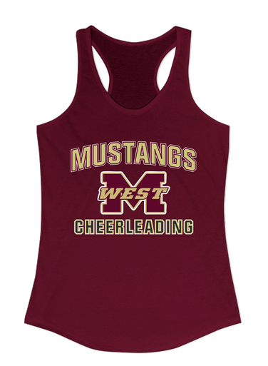 Magnolia West Mustangs Cheerleading Women's Tank Top