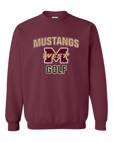 Magnolia West Mustangs Golf Men's Sweatshirt