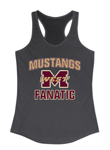 Magnolia West Mustangs Fanatic Women's Tank Top