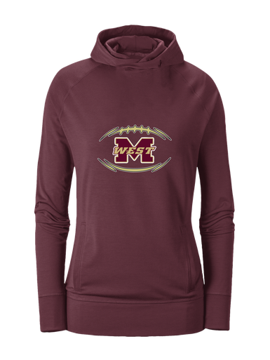 Magnolia West Mustangs Football #3 Women's Hoodie