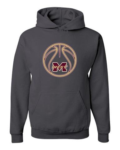 Magnolia West Mustangs Basketball #2 Men's Premium Hoodie