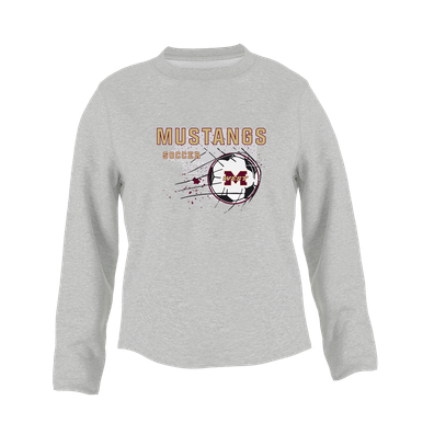 Magnolia West Mustangs Soccer #2 Women's Sweatshirt