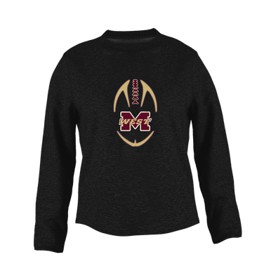 Magnolia West Mustangs Football #4 Women's Sweatshirt