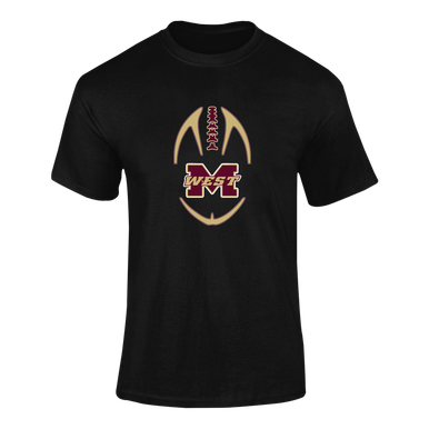 Magnolia West Mustangs Football #4 Men's SS T-Shirt