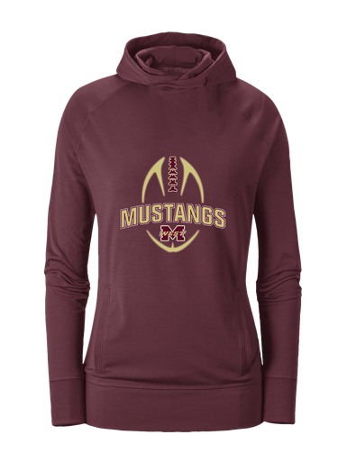 Magnolia West Mustangs Football #5 Women's Hoodie