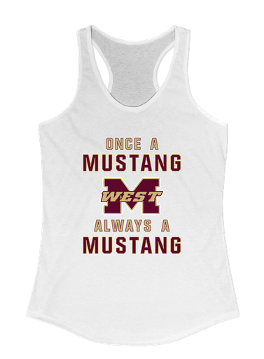 Magnolia West Mustangs Once A Women's Tank Top