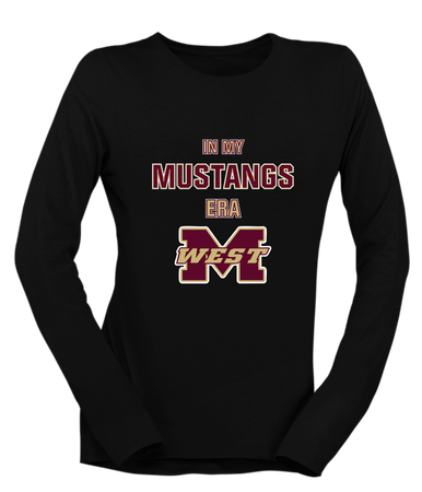 Magnolia West Mustangs Era #1 Women's Premium LS T-Shirt