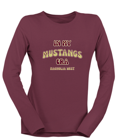 Magnolia West Mustangs Era #2 Women's LS T-Shirt