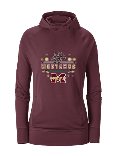 Magnolia West Mustangs Band # 3 Women's Hoodie