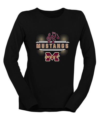 Magnolia West Mustangs Band # 3 Women's Premium LS T-Shirt