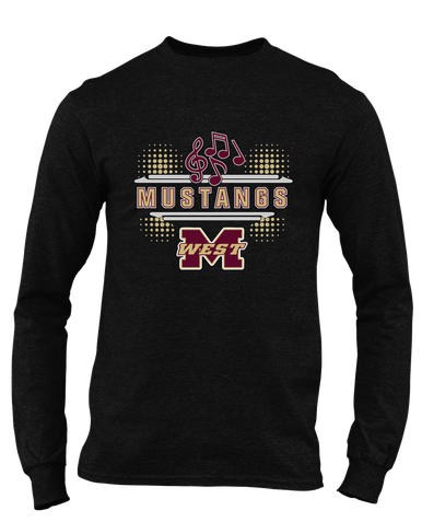 Magnolia West Mustangs Band # 3 Men's Premium LS T-Shirt