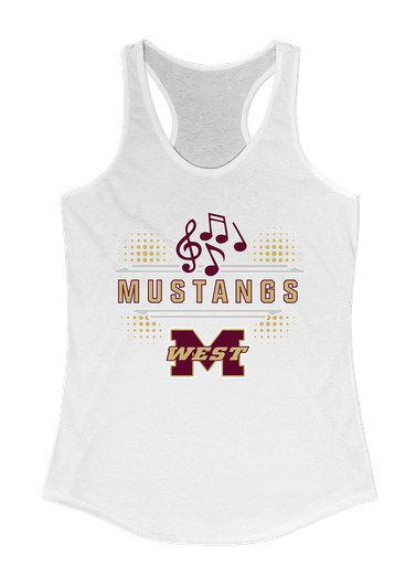 Magnolia West Mustangs Band # 3 Women's Tank Top