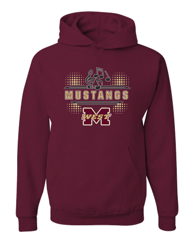 Magnolia West Mustangs Band # 3 Men's Premium Hoodie