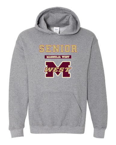 Magnolia West Mustangs Senior #2 Men's Hoodie