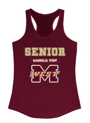 Magnolia West Mustangs Senior #2 Women's Tank Top