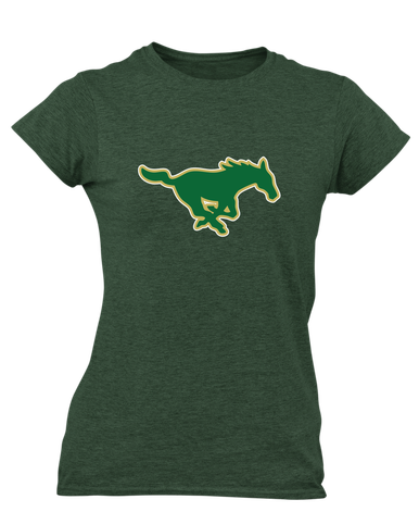 Redmond Mustangs Mascot #1 Women's SS T-Shirt