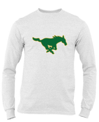 Redmond Mustangs Mascot #1 Men's LS T-Shirt