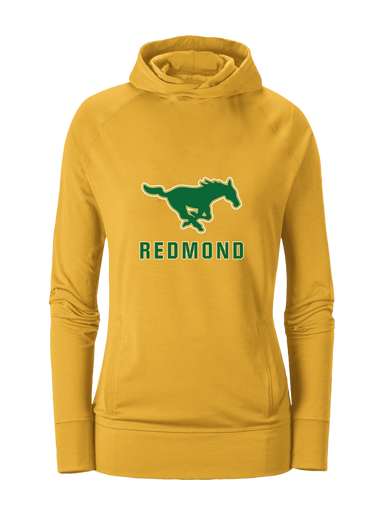Redmond Mustangs Mascot #2 Women's Hoodie