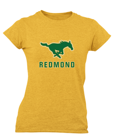 Redmond Mustangs Mascot #2 Women's SS T-Shirt