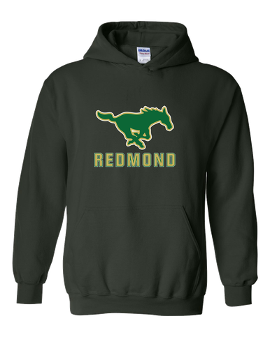Redmond Mustangs Mascot #2 Men's Hoodie