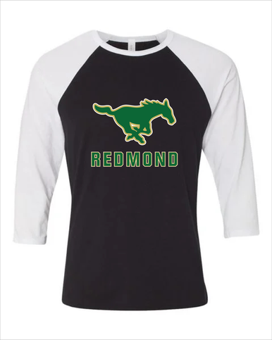 Redmond Mustangs Mascot #2 Men's Baseball T-Shirt