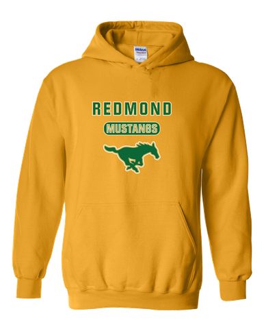 Redmond Mustangs Mascot #3 Men's Hoodie