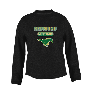 Redmond Mustangs Mascot #3 Women's Sweatshirt