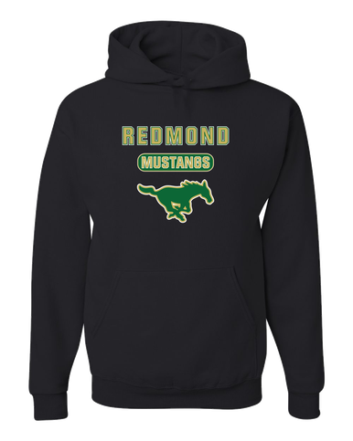 Redmond Mustangs Mascot #3 Men's Premium Hoodie