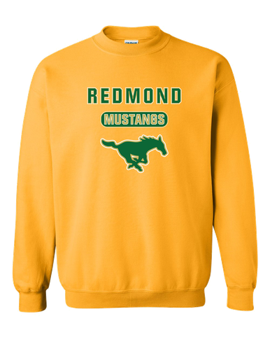 Redmond Mustangs Mascot #3 Men's Sweatshirt