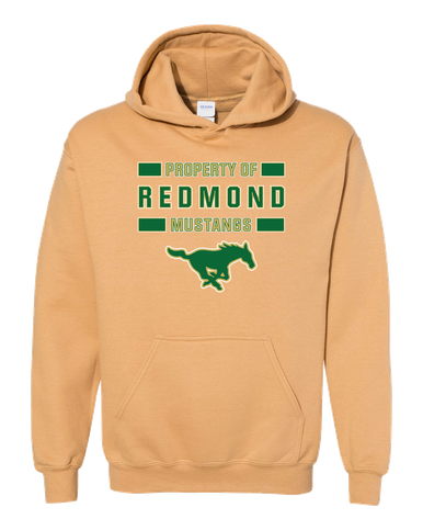 Redmond Mustangs Property Of Men's Hoodie