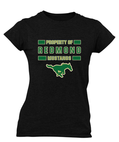 Redmond Mustangs Property Of Women's SS T-Shirt