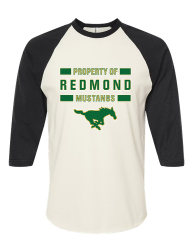 Redmond Mustangs Property Of Women's Baseball T-Shirt