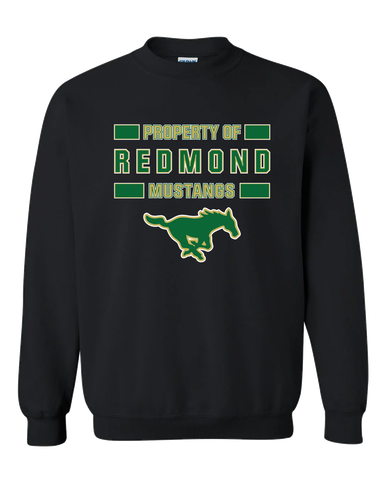 Redmond Mustangs Property Of Men's Sweatshirt