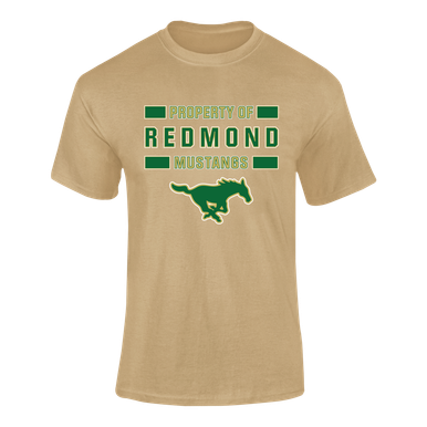 Redmond Mustangs Property Of Men's SS T-Shirt