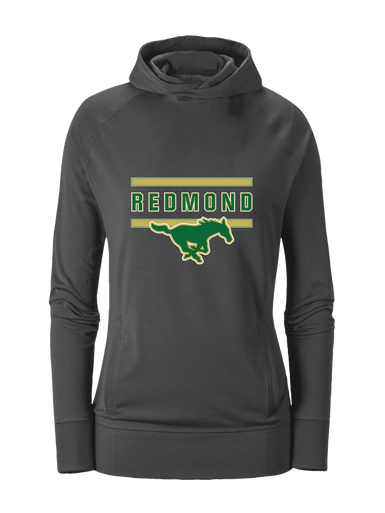 Redmond Mustangs Mascot #4 Women's Hoodie