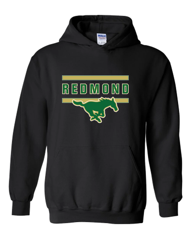 Redmond Mustangs Mascot #4 Men's Hoodie