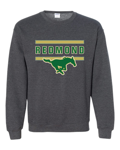 Redmond Mustangs Mascot #4 Men's Sweatshirt