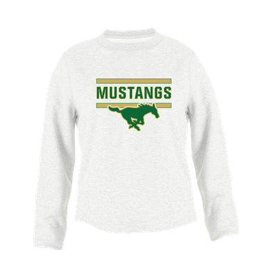 Redmond Mustangs Mascot #5 Women's Sweatshirt