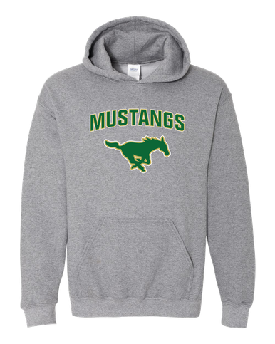 Redmond Mustangs Mascot #6 Men's Hoodie