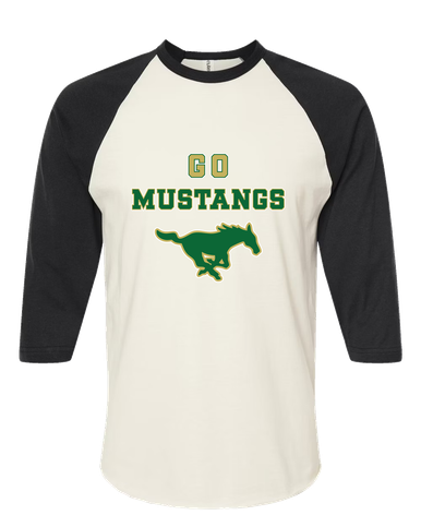 Redmond Mustangs Go Team Men's Baseball T-Shirt