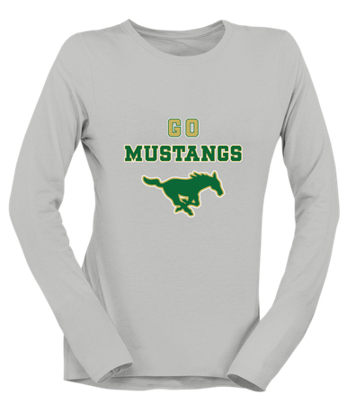 Redmond Mustangs Go Team Women's Premium LS T-Shirt