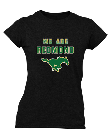 Redmond Mustangs We Are Women's Premium SS T-Shirt