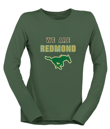 Redmond Mustangs We Are Women's Premium LS T-Shirt