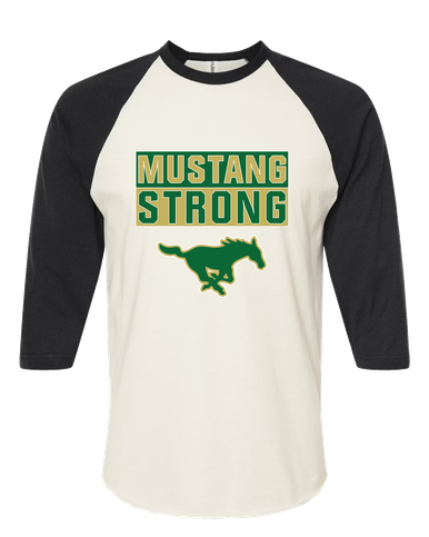 Redmond Mustangs Strong #1 Women's Baseball T-Shirt