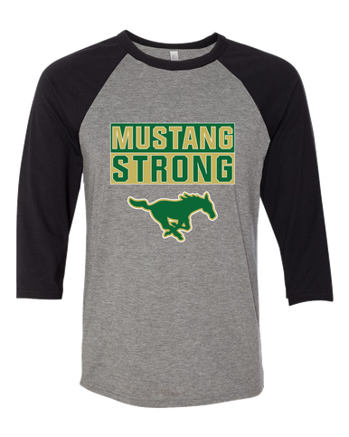 Redmond Mustangs Strong #1 Men's Baseball T-Shirt
