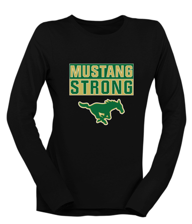 Redmond Mustangs Strong #1 Women's Premium LS T-Shirt