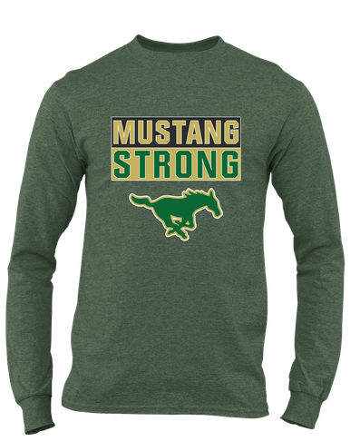 Redmond Mustangs Strong #1 Men's Premium LS T-Shirt