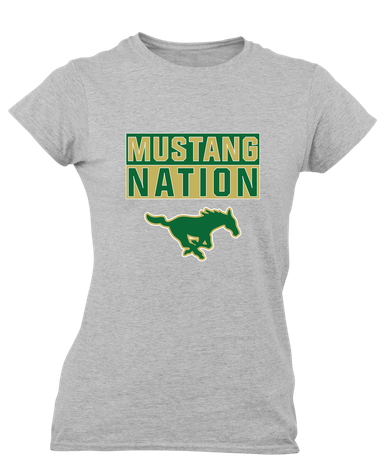 Redmond Mustangs Nation #1 Women's SS T-Shirt