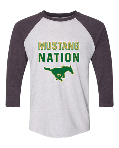 Redmond Mustangs Nation #2 Men's Baseball T-Shirt